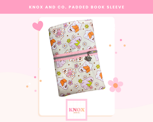 Book Sleeve - girly ghosts