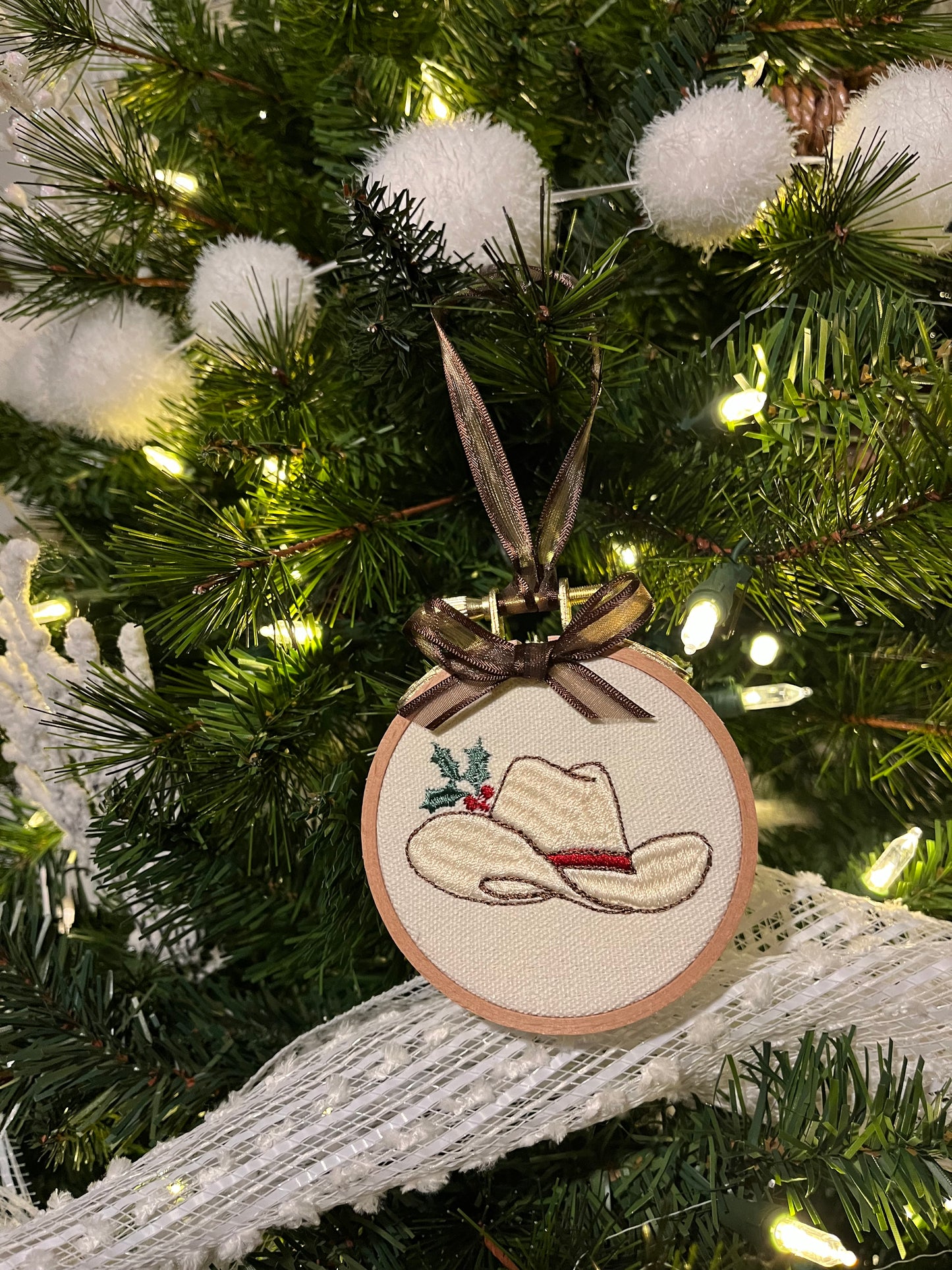 Western Christmas Ornament