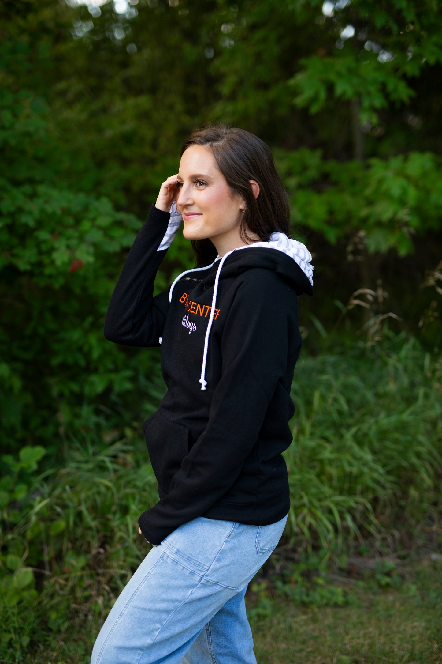 Byron Center Bulldogs Sweatshirt- double hood