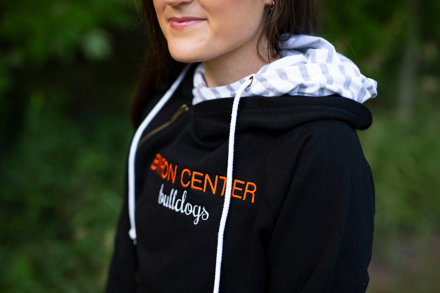 Byron Center Bulldogs Sweatshirt- double hood