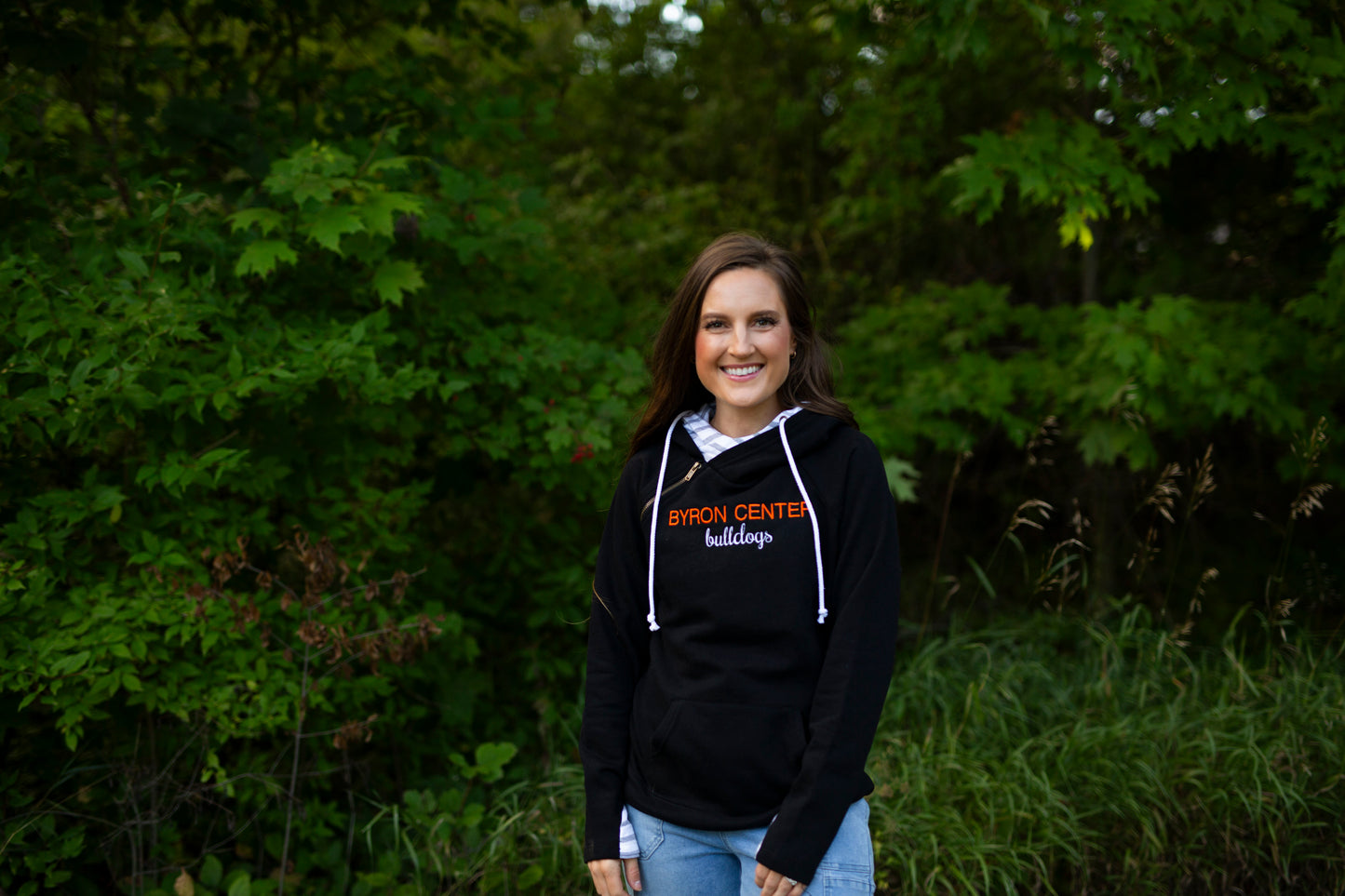 Byron Center Bulldogs Sweatshirt- double hood