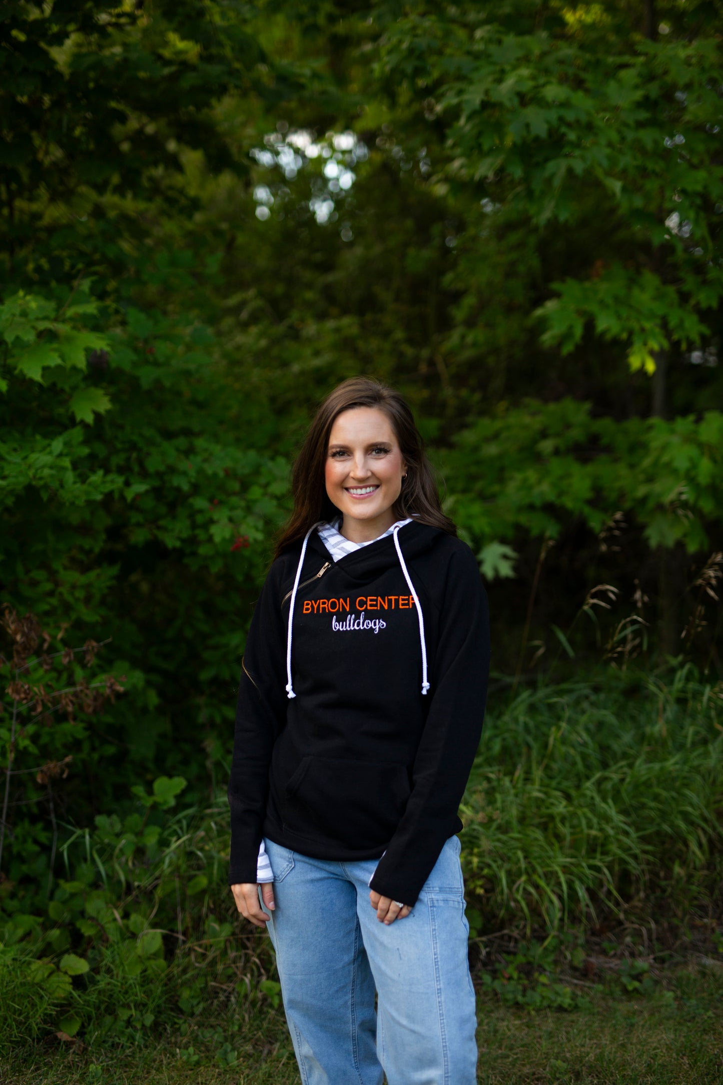 Byron Center Bulldogs Sweatshirt- double hood