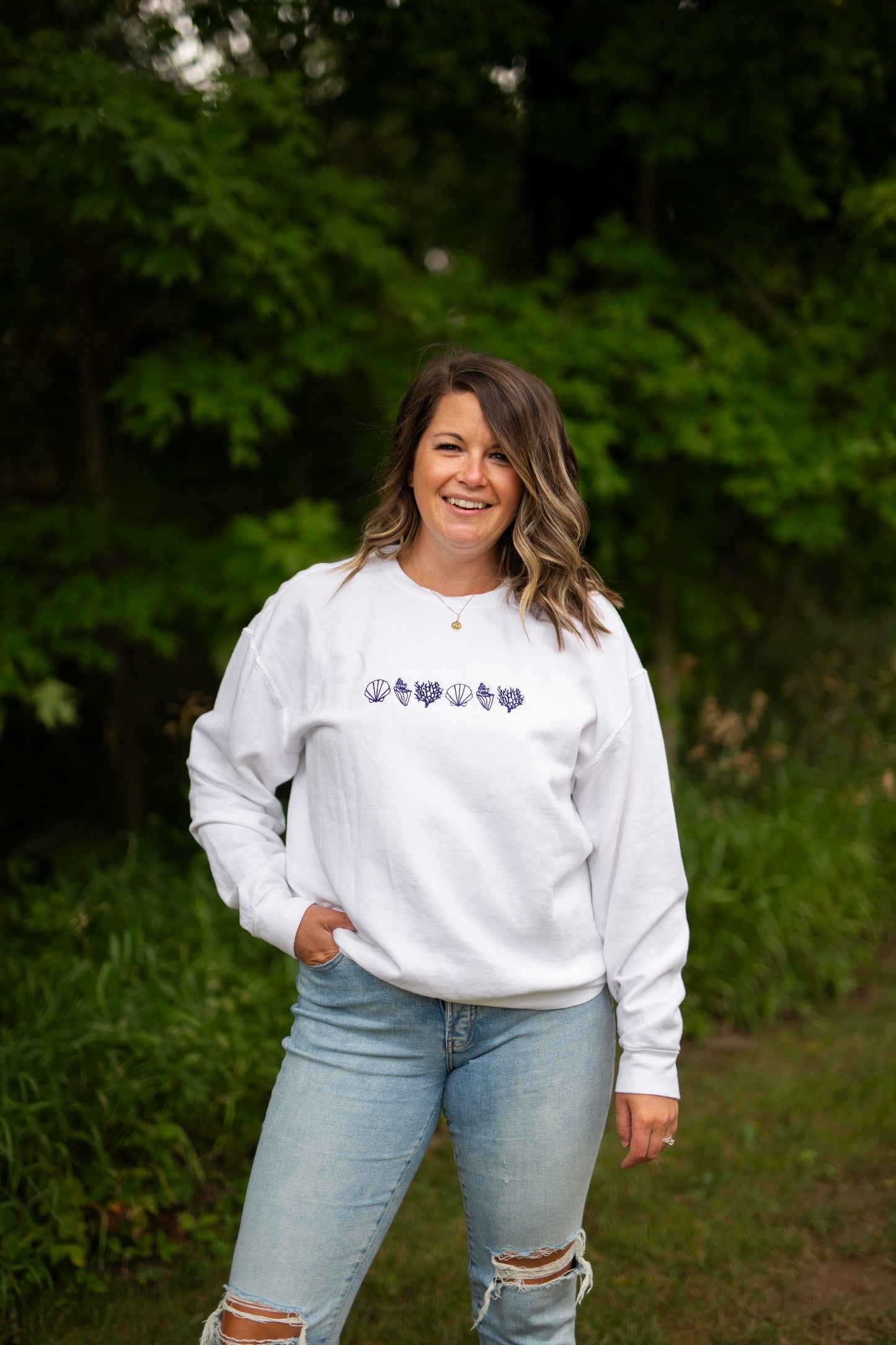 Nautical Summer Sweatshirt