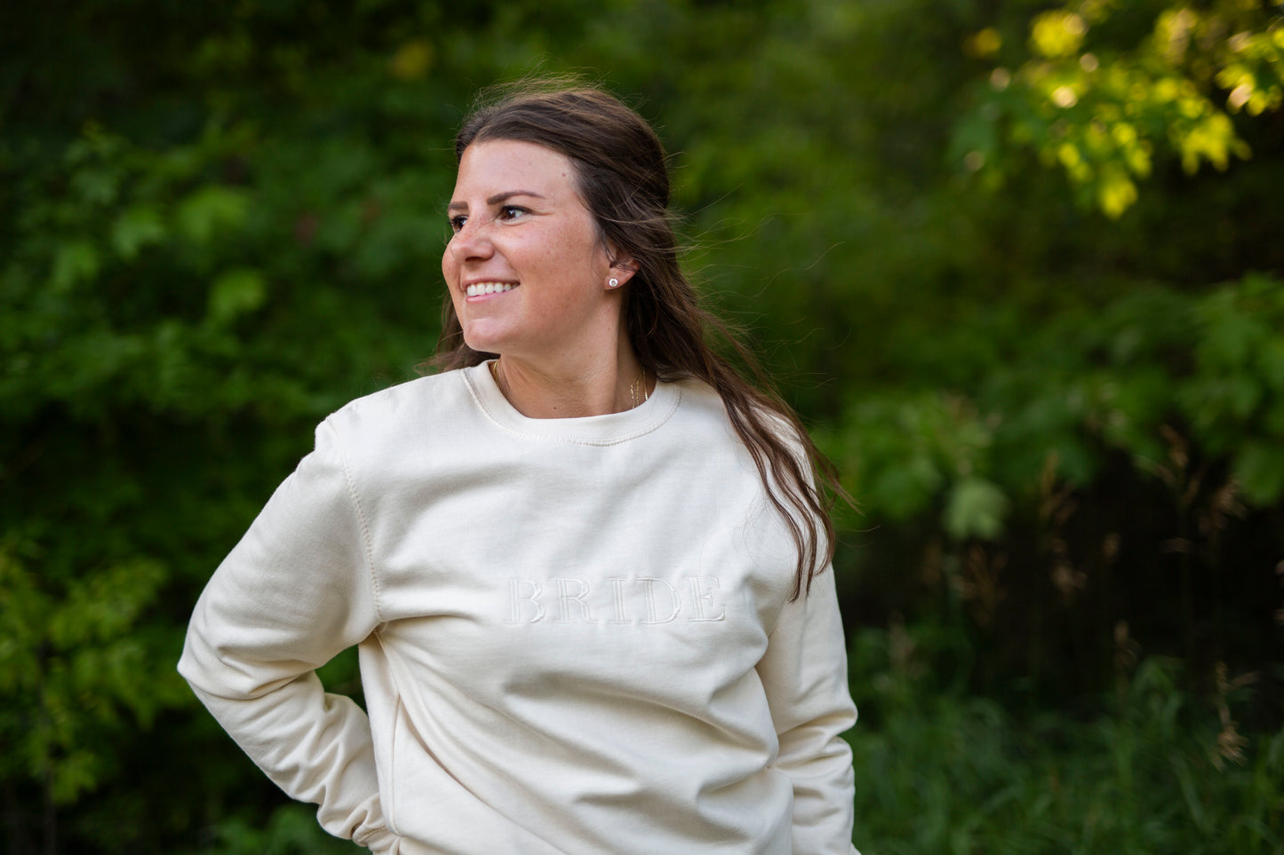 Bride Sweatshirt - Cream