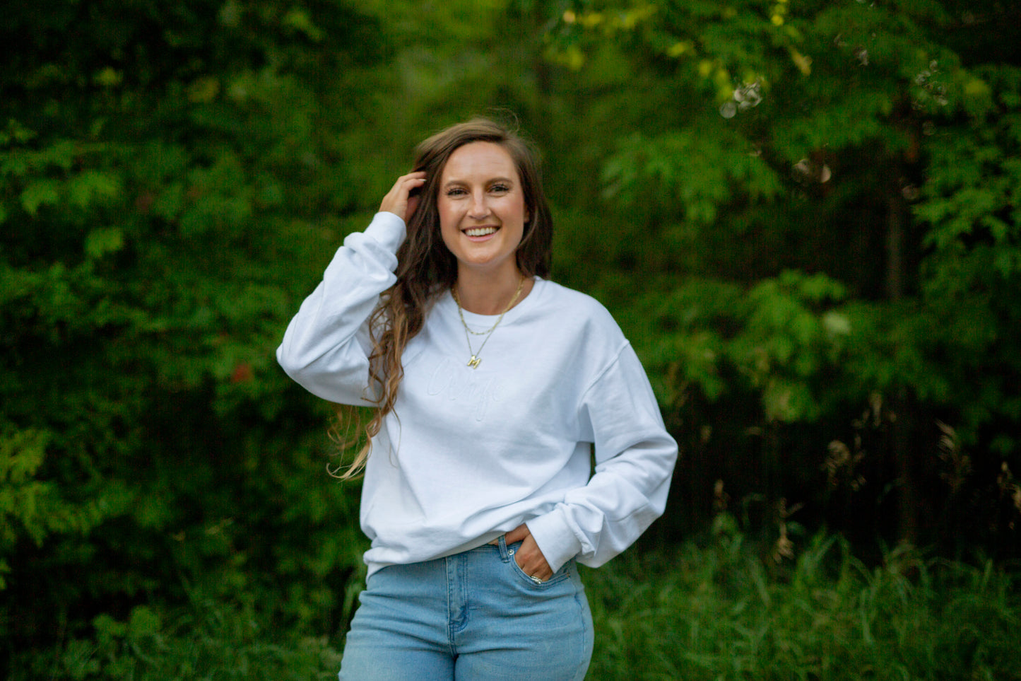 Wife Sweatshirt - Bright White