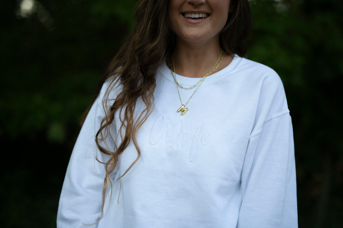 Wife Sweatshirt - Bright White