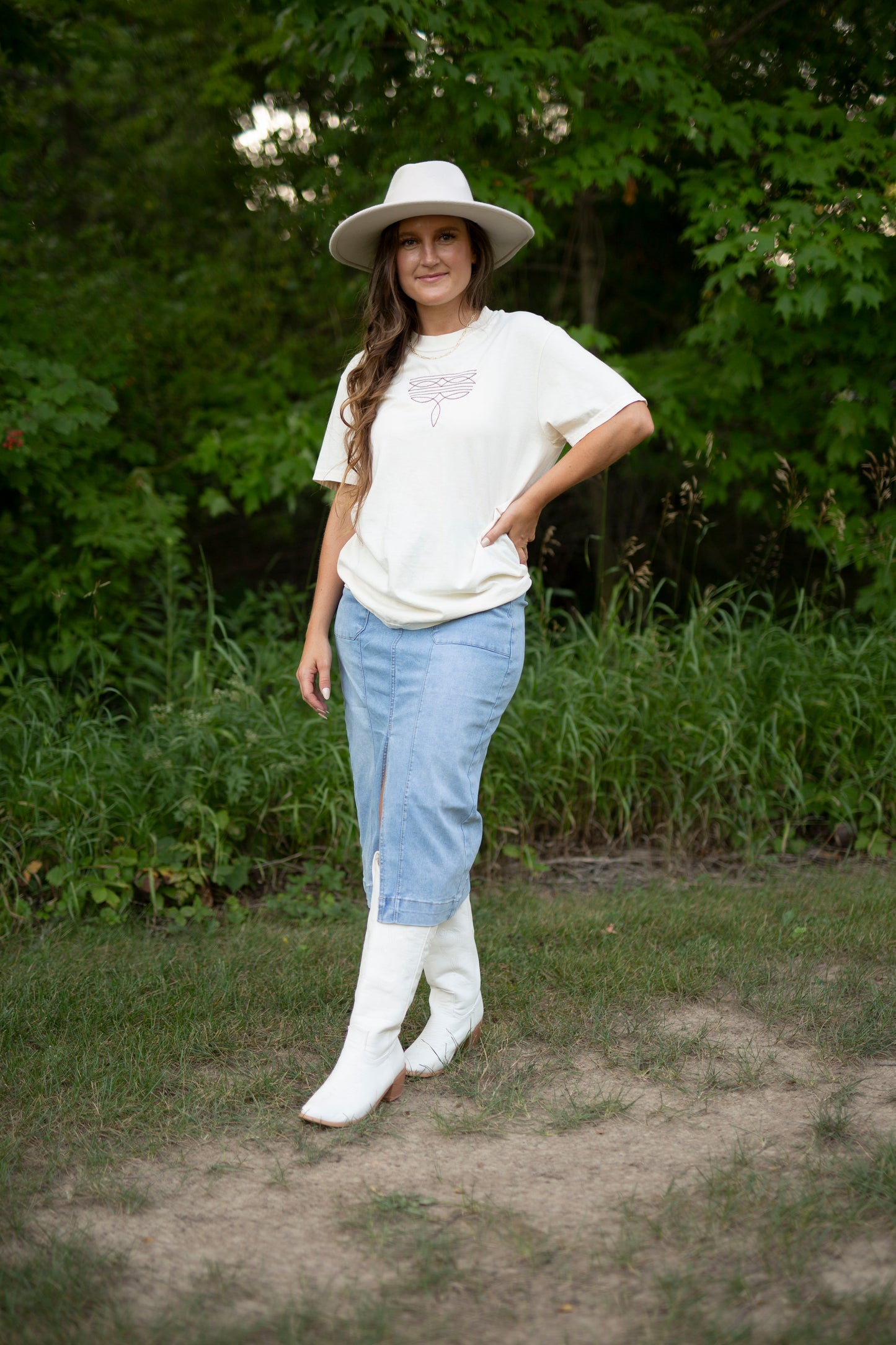 Western Boot Stitch Shirt