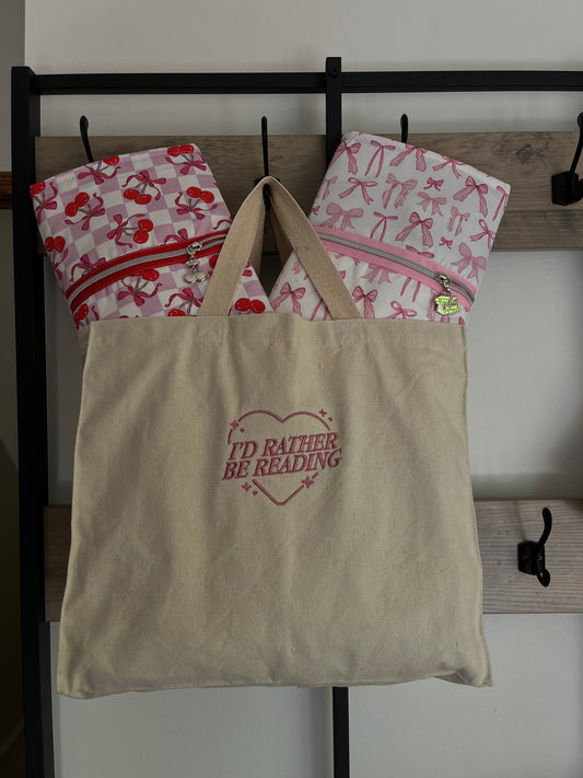 I'd Rather Be Reading Tote