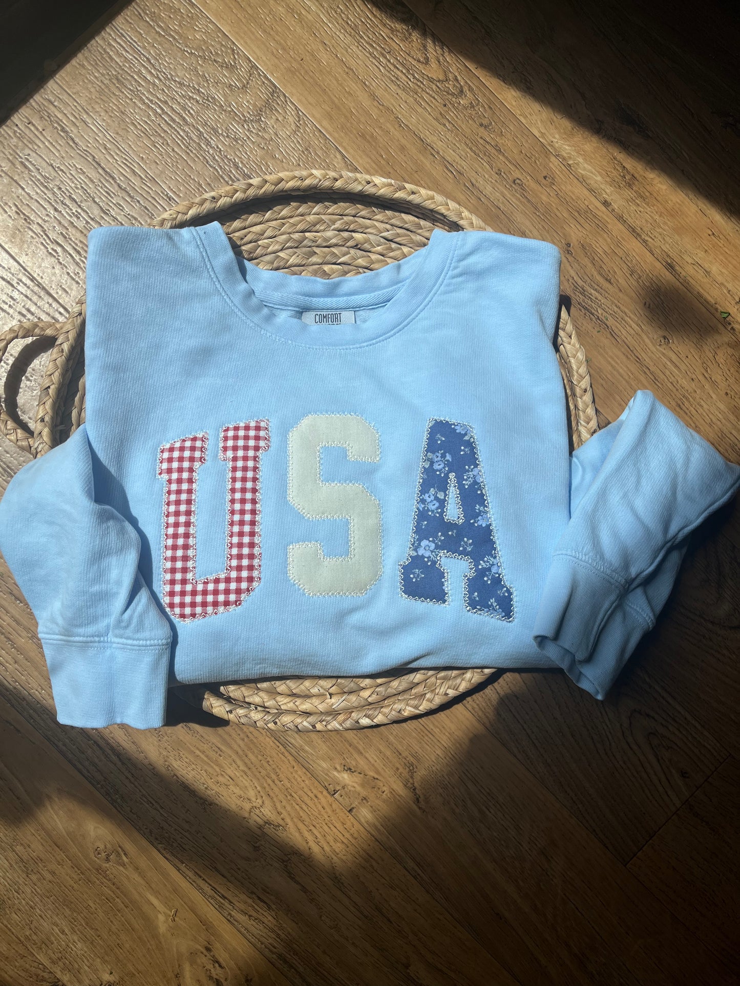 USA - Sweatshirt (light Blue)