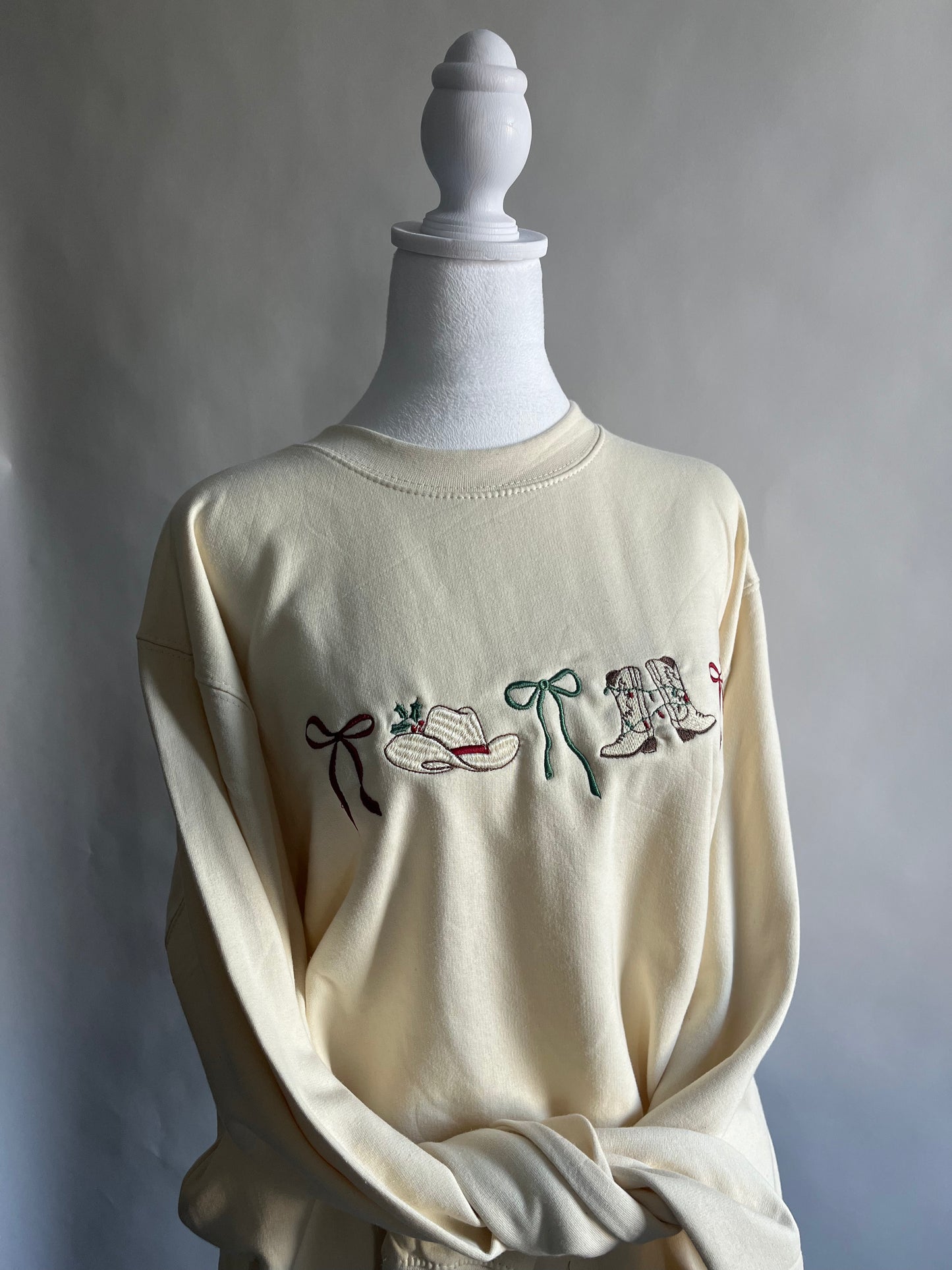Western Christmas sweatshirt