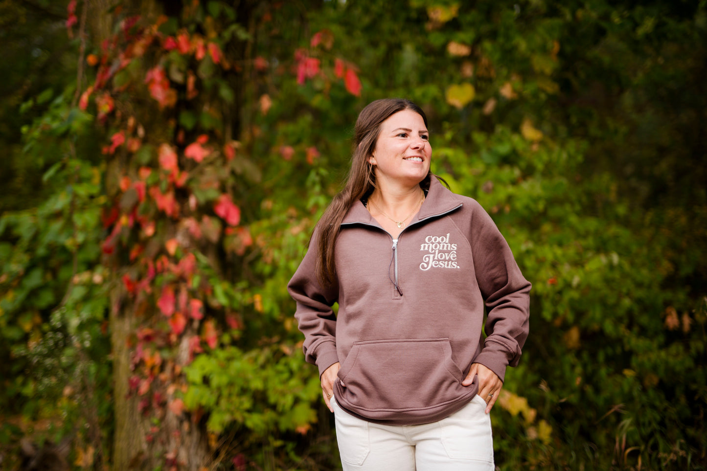 Cool Moms Love Jesus - Mocha