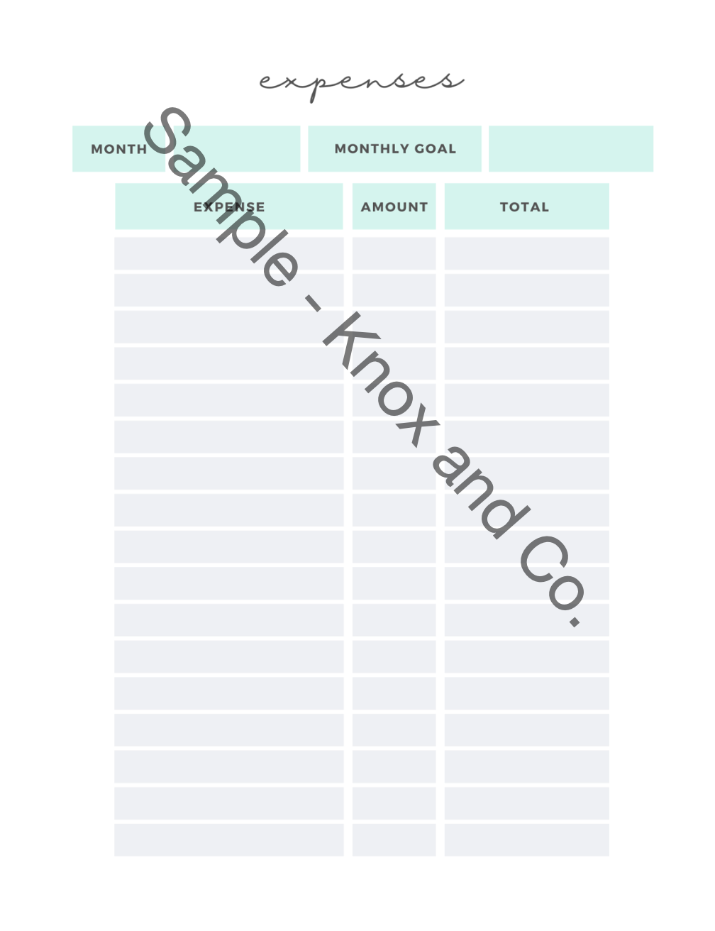 Expense Tracker