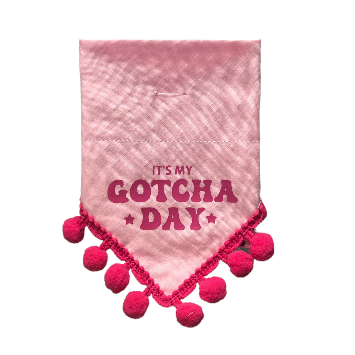 It’s my gotcha day - pink Poms