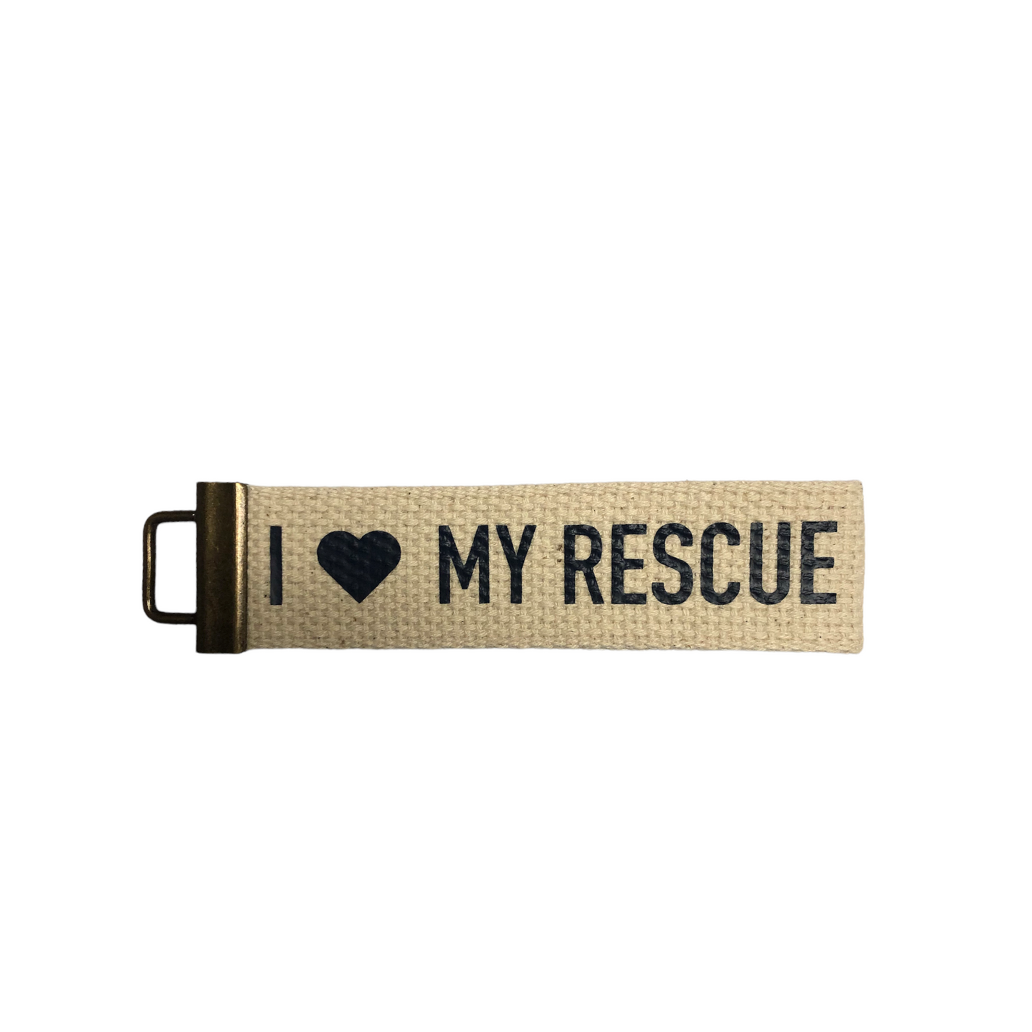 I love my rescue - key fob