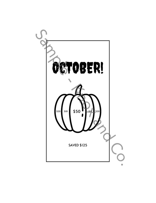 October Savings Challenge