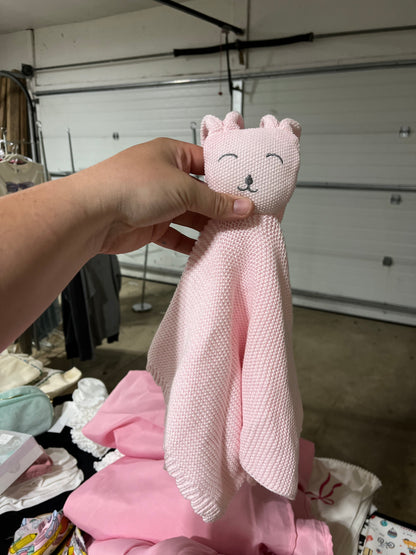Blank baby lovey