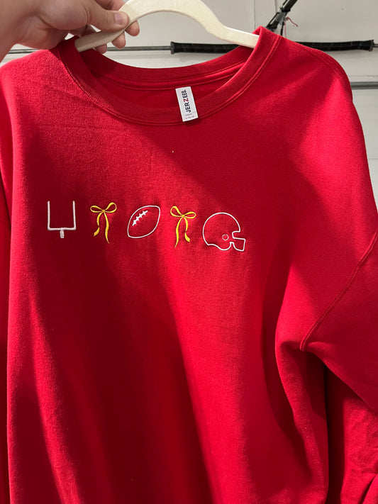 Football sweatshirt - Large