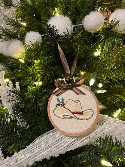 Western Christmas Ornament
