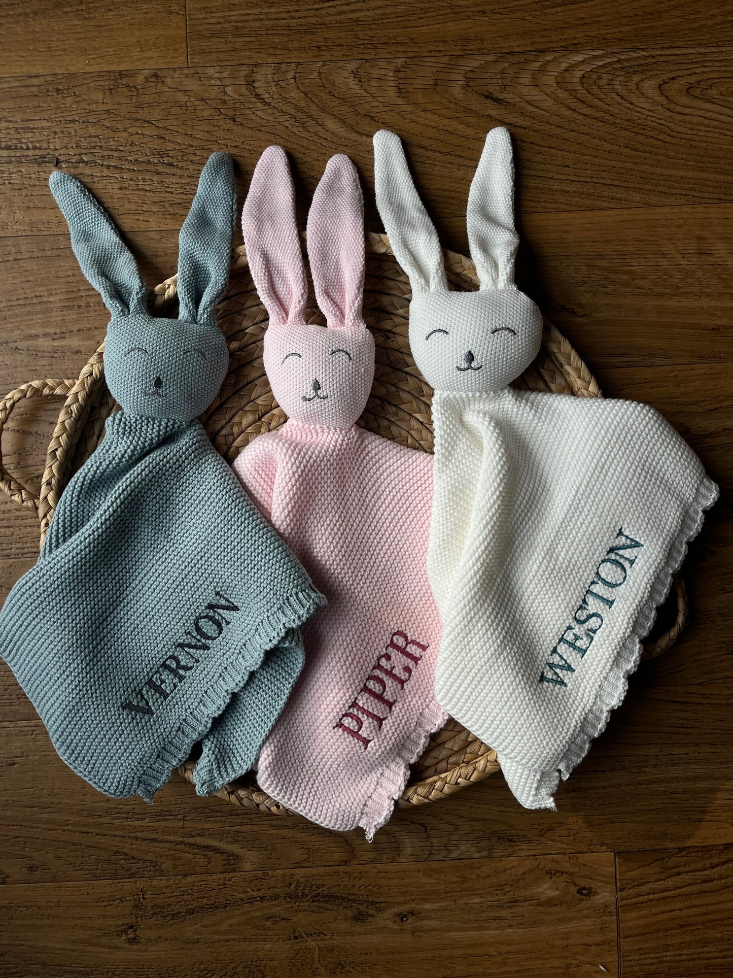 Personalized Knit Lovey