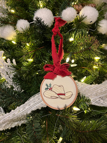 Western Christmas Ornament