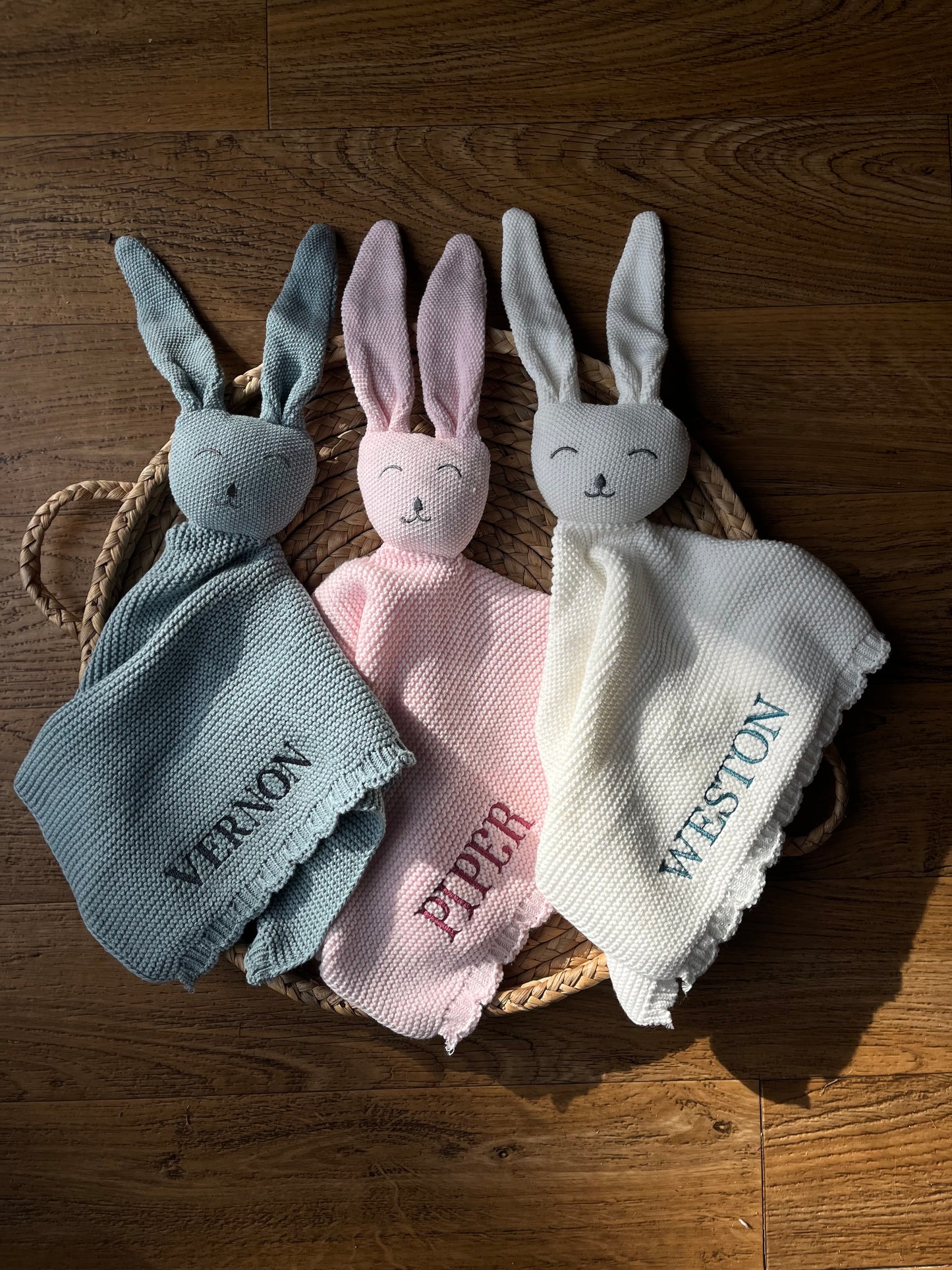 Personalized Knit Lovey