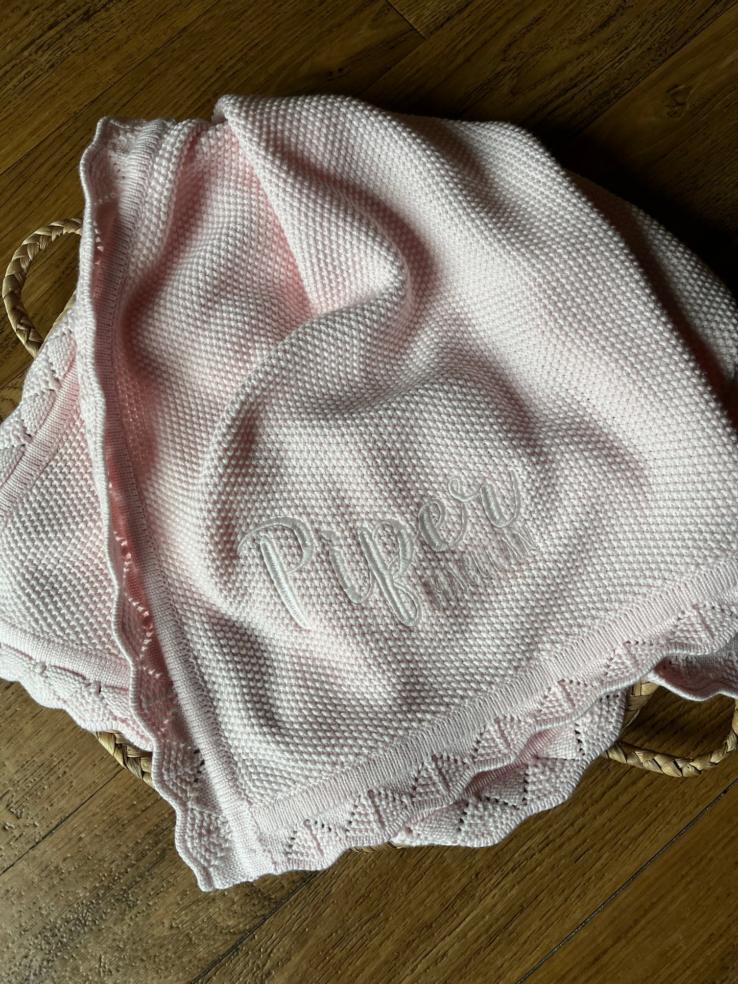 Personalized Baby Blanket