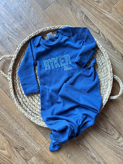 Personalized Newborn Outfit / Coming Home outfit