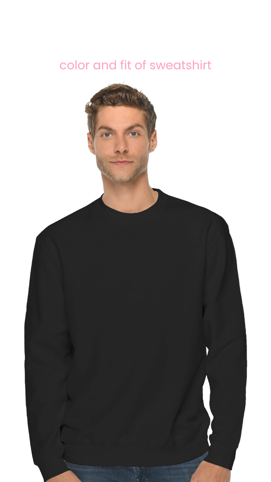 Embroidered King of Spades Sweatshirt - Black