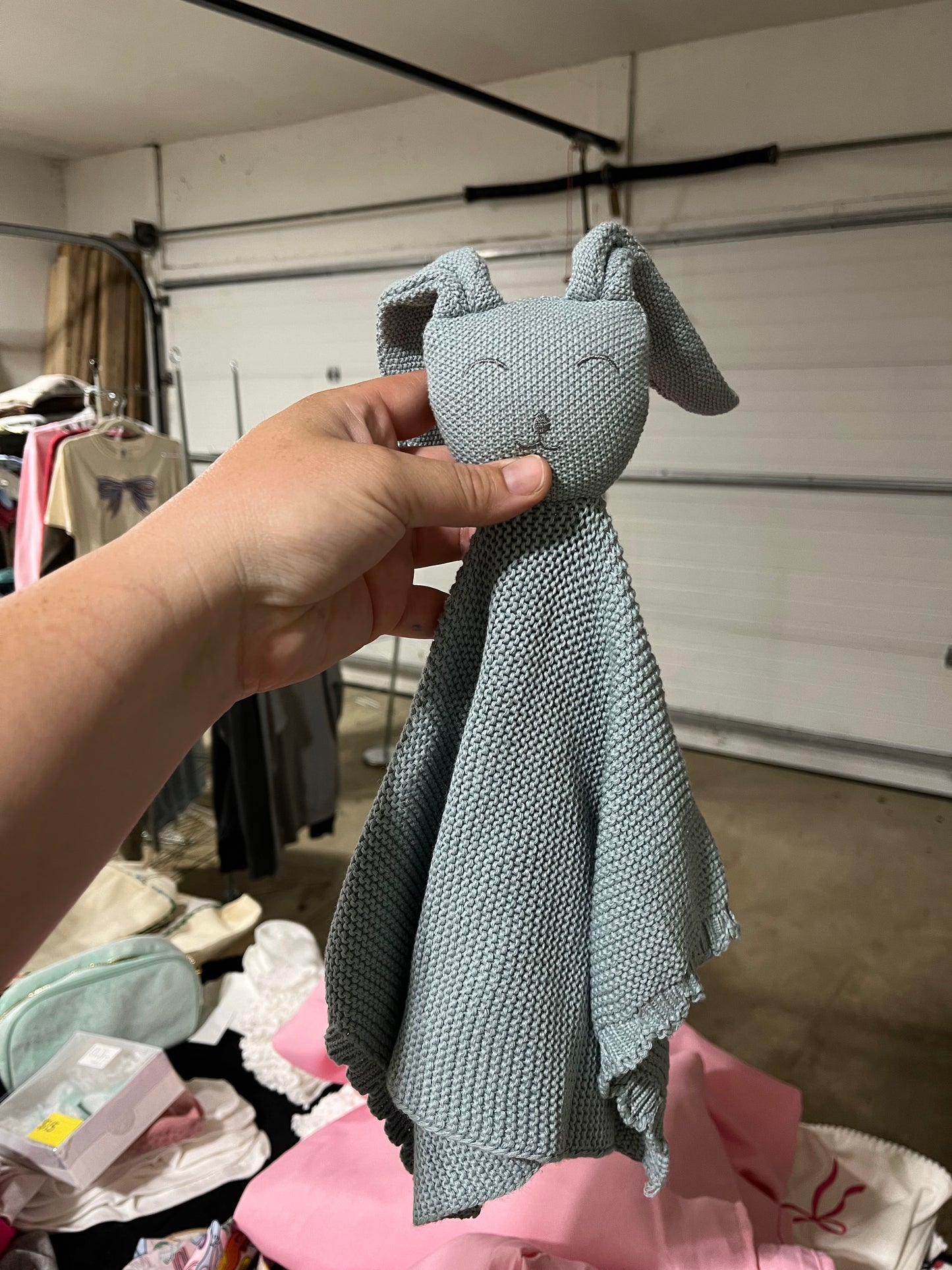 Blank baby lovey