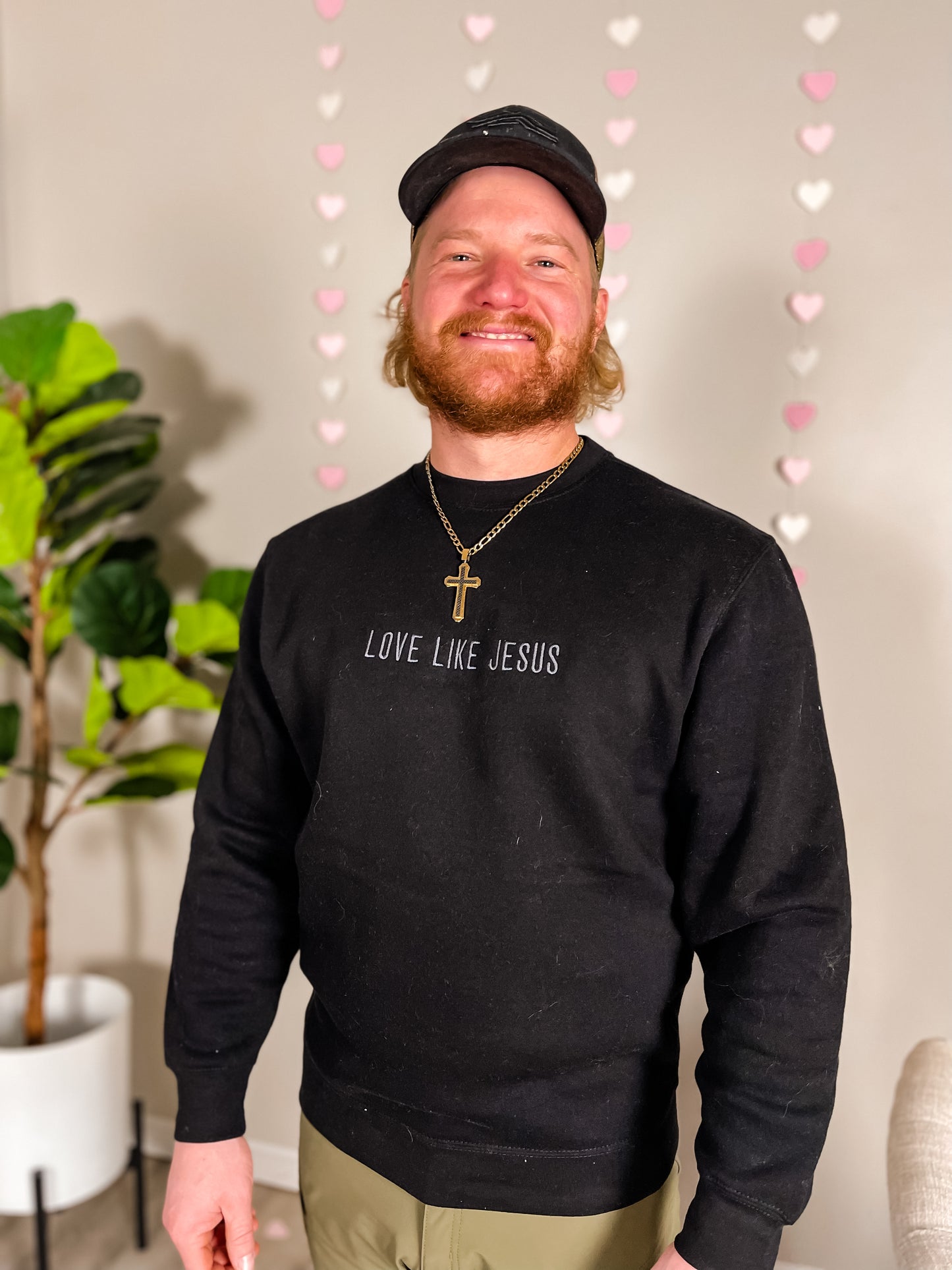 Love Like Jesus - Black and Gray