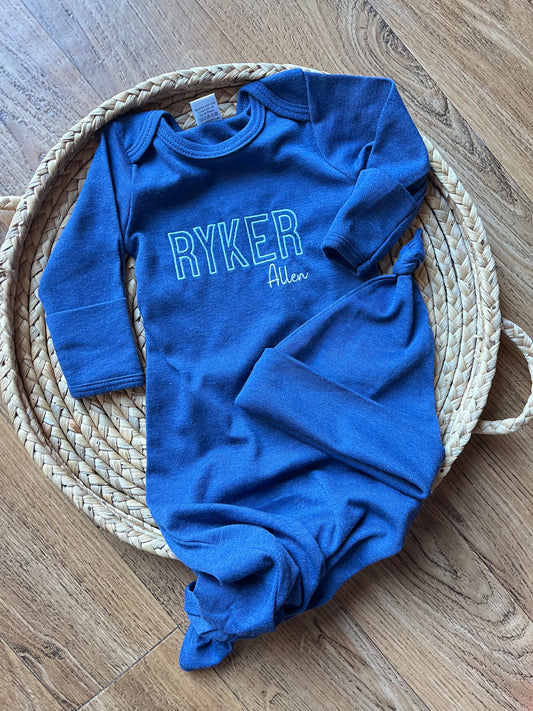 Personalized Newborn Outfit / Coming Home outfit