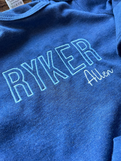 Personalized Newborn Outfit / Coming Home outfit