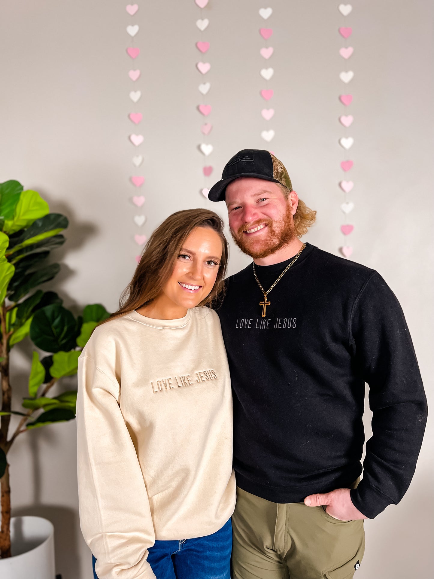 Love Like Jesus - Black and Gray