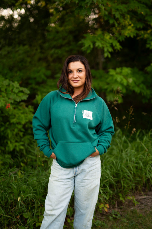 Patch book sweatshirt