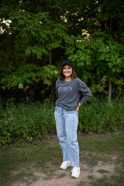 Women's Football and bows Sweatshirt