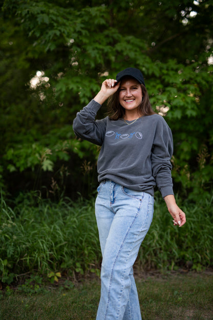Women's Football and bows Sweatshirt