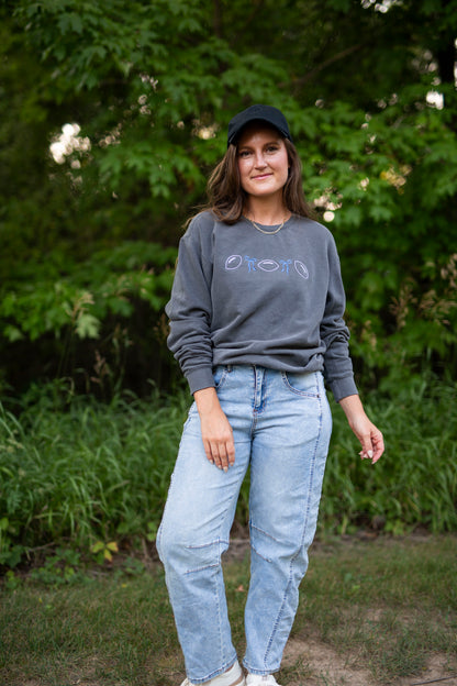 Women's Football and bows Sweatshirt