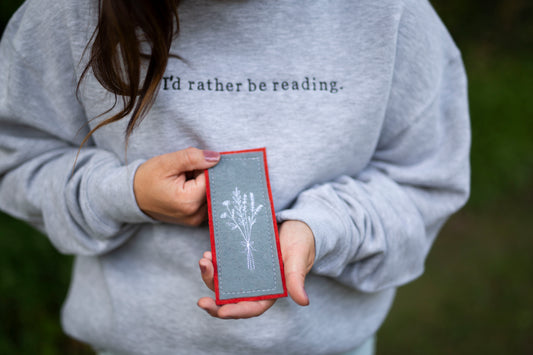 Floral Bookmark - Autumn Days