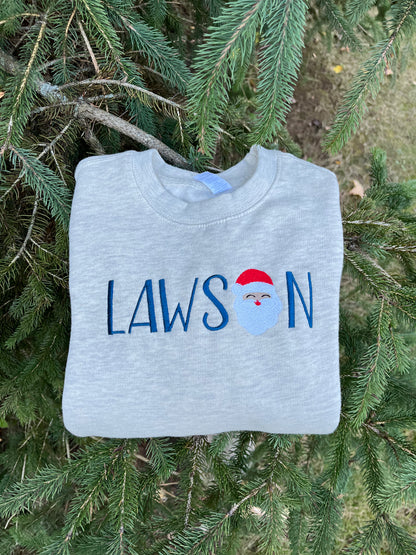 Personalized Kids Christmas Sweatshirt