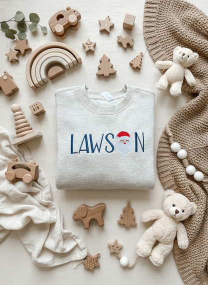 Personalized Kids Christmas Sweatshirt