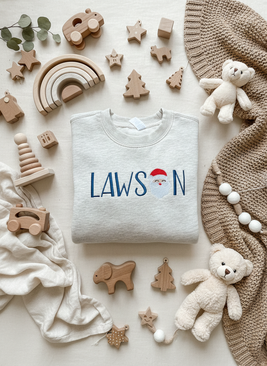 Personalized Kids Christmas Sweatshirt