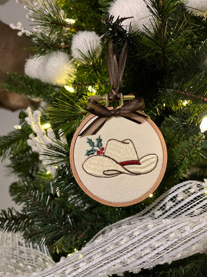 Western Christmas Ornament