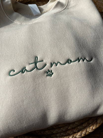 Cat Mom Sweatshirt