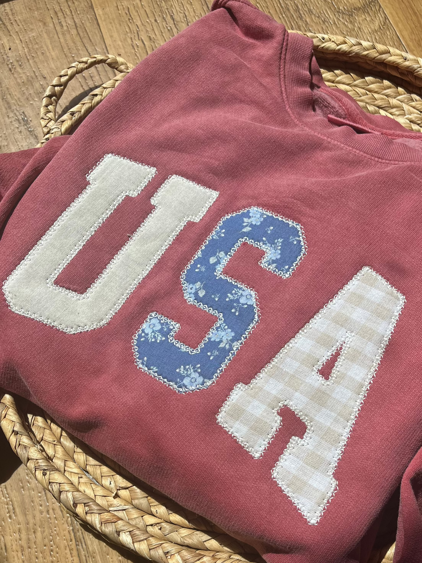 USA - t-shirt style ( red)