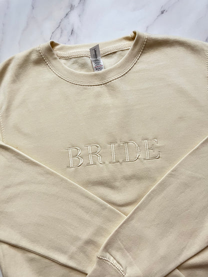 Bride Sweatshirt - Cream