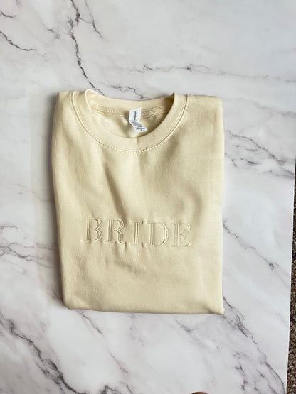 Bride Sweatshirt - Cream