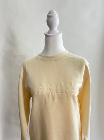 Bride Sweatshirt - Cream