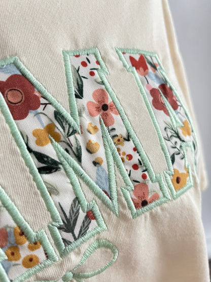 Mama embroidered - Bow t-shirt