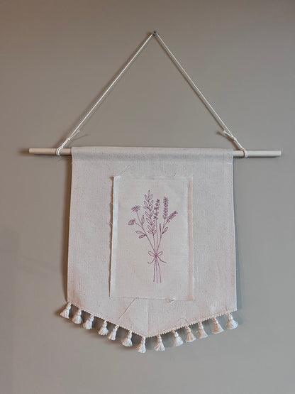 Floral Canvas Wall Decor