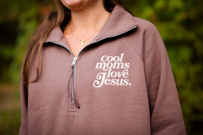 Cool Moms Love Jesus - Mocha